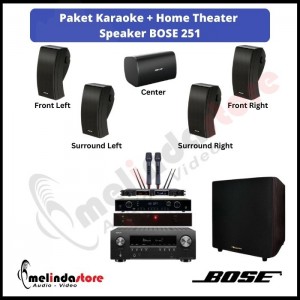 Paket Karaoke Home Theater Speaker Bose 251 | Karaoke Plus Home Theater C